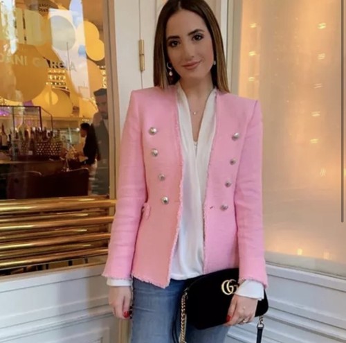 Zara giacca blazer tweed - zara,