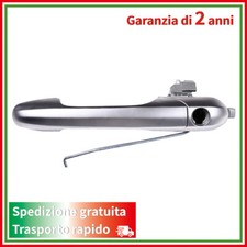 MANIGLIA APRIPORTA ESTERNA ANT.SX PER ALFA ROMEO 147 DAL 2000>AL2010 ;SATINATA