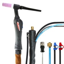 Torcia TIG Trafimet Telwin ST18A PRO-C 4M 320A raffreddamento acqua 3 pulsanti