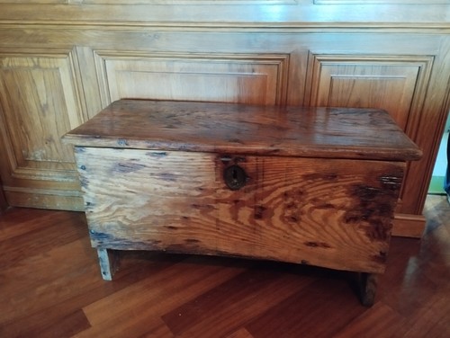 Cassapanca antica legno - cassapanca, in