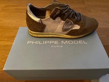 Scarpe Philippe Model Donna Rosa E Marroni Con Scatola Taglia 40