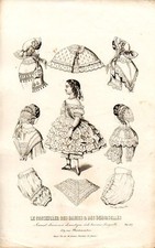 Stampa antica di moda ABITO
