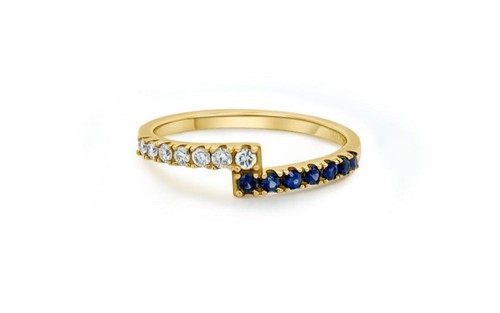 Anello oro giallo kt con - anello, 18