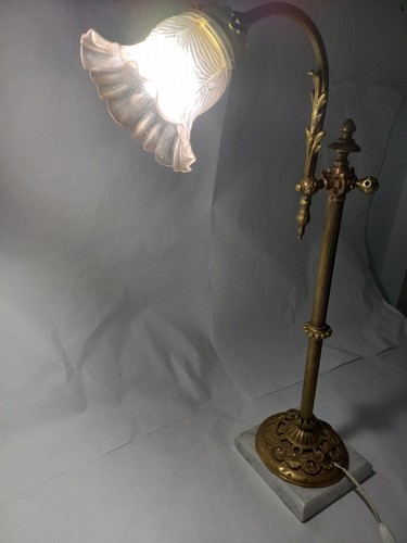 Antica lampada tavolo art - tavolo,