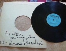 vinyle de Romano Mussolini dédicacé New Orleans autographe