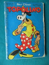 ED. MONDADORI TOPOLINO N   15    ORIGINALE  1950  !!!!