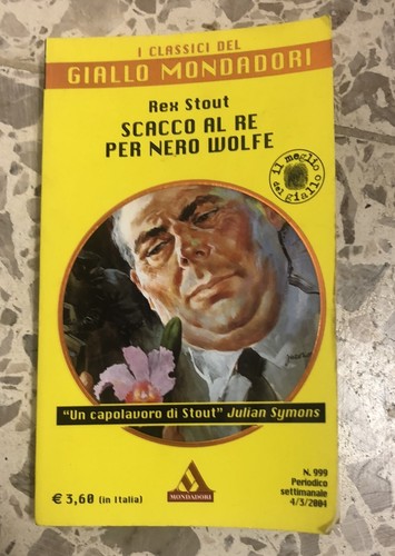 Libro giallo rex stout - libro,