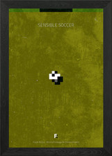Calcio sensibile. Poster arte