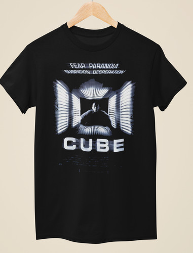 Cube shirt nera unisex - t-shirt,