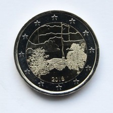 FINLANDIA - Moneta euro commemorativa da 2 € 2018 - Cultura sauna finlandese 