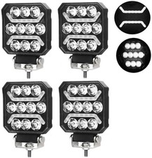4x LED Lavoro Faro Lampada
