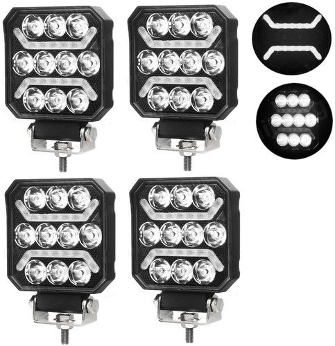 Led lavoro faro lampada - 4x,
