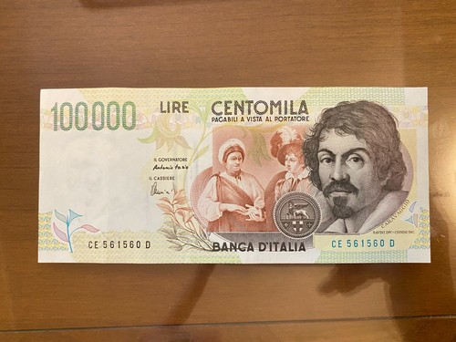 Banconota lire 100000 - lire,
