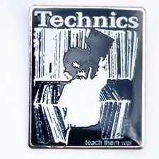Technics Pin Badge DJ Culture