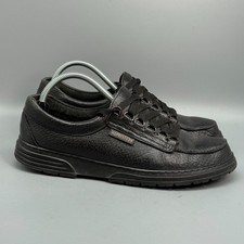 Scarpe casual Mephisto Cruiser uomo 8 pelle nera punta tonda bassa passeggio