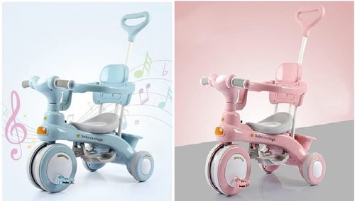 Kids tricycle push bike - kids,