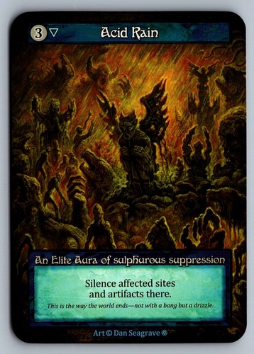 Acid rain elite gothic sorcery - elite,