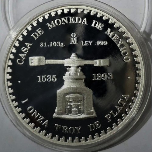 Messico 1993 proof oncia - oz,
