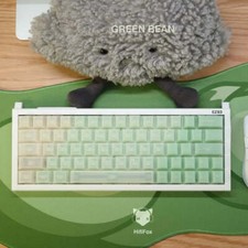 Hififox Green Bean Keycap UV serigrafia profilo ciliegia Greenbean keycap per