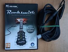 ROCKSMITH AUTENTIC GUITAR GAME PER PC DVD-ROM PIU' CAVO REAL TONE IN ITALIANO