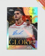 Topps Chrome UEFA Champions League Andre Silva /100 Chasing Glory Auto 2021-22