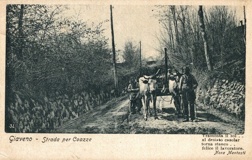 Giaveno torino strada per - -,