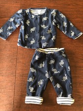 Petit Lem 2 Piece Navy Blue