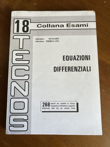 Equazioni differenziali - differenziali,