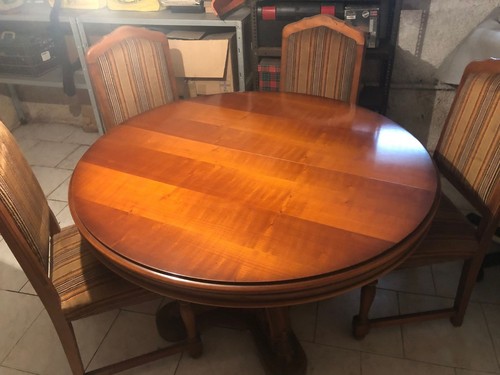 Tavolo rotondo allungabile - tavolo,