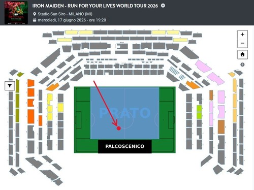 Biglietti concerto iron maiden - concerto,