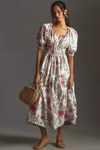 Maxi abito anthropologie - maxi,