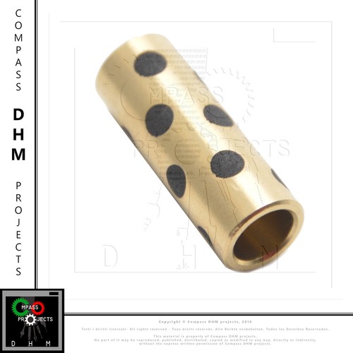 Bronzina con grafene foro mm - foro, 8
