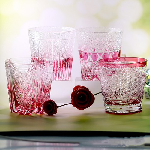 Bicchiere whisky oro rosa - da,