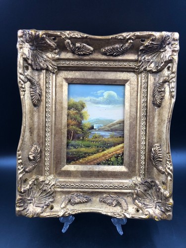 Quadro vintage olio - , sul