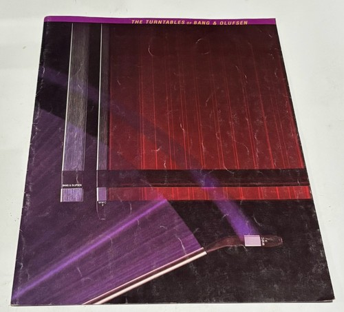 Brochure giradischi bang - giradischi, &