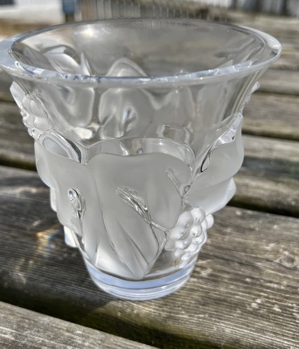Vaso lalique saumur - saumur, uva
