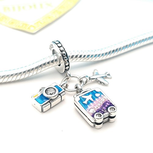 Charm argento 925 - , valigia