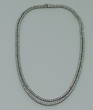COLLANA IN ARGENTO 925 2 FILI