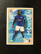 FIGURINA FOOTBALL PANINI 2020 LEICESTER CAPTAIN MORGAN n 280 NUOVA CON VELINA