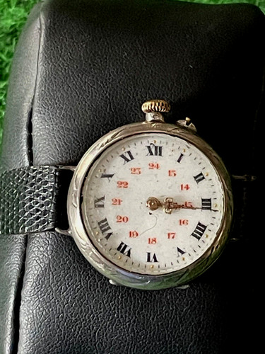 Rare montre poignet en - ,