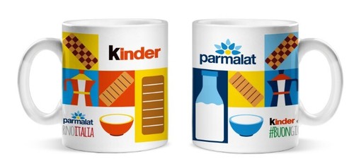 Tazze parmalat kinder ferrero - tazze,