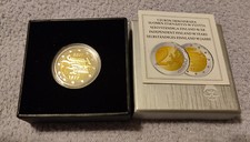 2 euro proof fondo specchio Finlandia 2007 indipendenza in cofanetto ufficiale