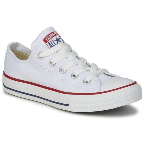 Converse m7652c bianche - bianche, basse