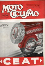 MOTOCICLISMO 1950 nr.  39
