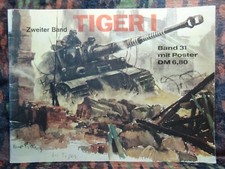 TIGER I BAND 31 PANZER DIVISION MEZZI CORAZZATI PAGINE 48 FOTO  76 + POSTER WWII