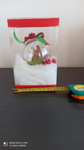Palla natale trasparente di - palla,