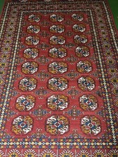 Tappeto Bukara Annodato A Mano 260x150 Buono Stato