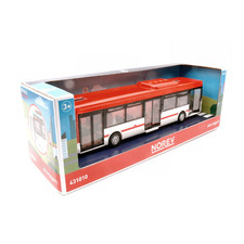 BUS IRISBUS PLASTIGAM Cm 26x6x6 RED 1:43 Norev Autobus Modellino Nuovo