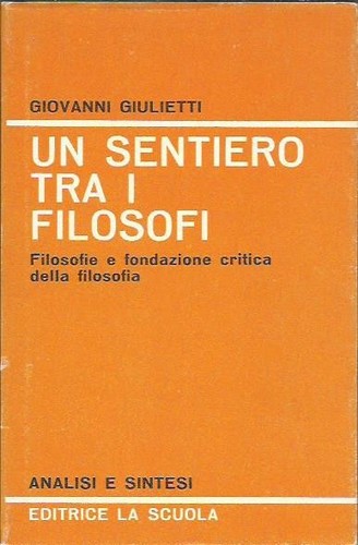 Sentiero tra filosofi - sentiero,