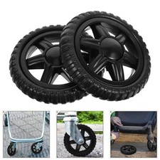 2pz Ruota Carrello della Spesa